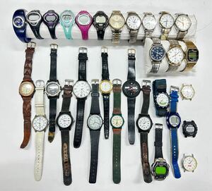 TIMEX 腕時計 まとめ 30本 大量 まとめて タイメックス セット H607