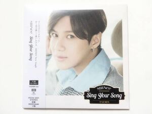 【未開封】 SHINee Sing Your Song FC限定 CD テミン TAEMIN