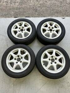 ホンダ純正 EK9 シビックタイプR 15インチ 6J オフセット50 114.3-5H 195/55R15 トーヨー R1R 2020年製