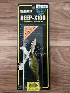 【Megabass】DEEP-X100 2000年製 GGバス