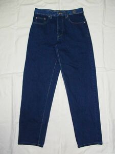 ☆ 90s イタリア製 VERSACE JEANS COUTURE ヴェルサーチ デニム パンツ 実寸w28 ☆古着 メデューサ レインボーステッチ ビンテージ OLD