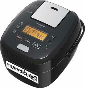 【中古】 パナソニック 炊飯器 5.5合 可変圧力IH式 おどり炊き ブラック SR-PA109-K