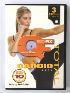 送料無料 Quick Fix Total Cardio Kick　ＤＶＤ