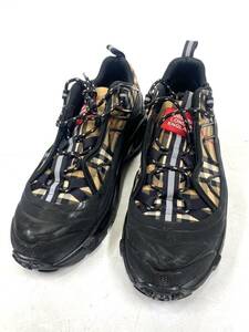 美品 BURBERRY バーバリー ARTHUR CHECK SNEAKER アーサー チェック ローカット スニーカー メンズ 43 ot092546