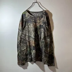 MOSSY OAK リアルツリーカモ 迷彩柄 長袖カットソー Lサイズ