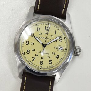 1円 可動品 腕時計 ハミルトン HAMILTON カーキフィールド H704450 機械式 自動巻 メンズ 同梱不可