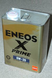 エネオス エンジンオイル 「ENEOS X PRIME 0W-20」 SP/RC GF-6A 4L缶