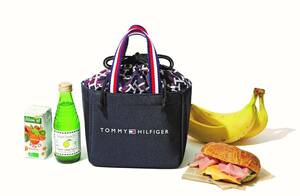 Sweetスウィート TOMMY HILFIGER トミーヒルフィガー 保冷保温機能付ランチトート2022年11月号付録限定トートバッグ 保冷バッグ エコバッグ