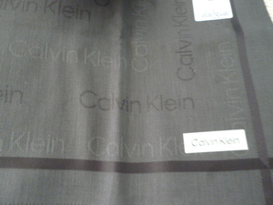 ☆未使用 Calvin Klein☆カルバンクライン ハンカチ カーキのようなグレー？