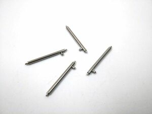 レバー付き 腕時計用 バネ棒 ラグ幅22mm 直径1.8mm 4本セット クイックリリース DM便発送