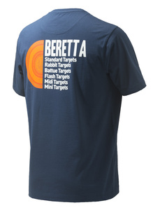 ベレッタ ディスクグラフィック Tシャツ（ネイビー）Lサイズ/Beretta Diskgraphic T-Shirt - Blue Total Eclipse