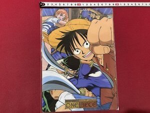 ｓ▼▼　当時物　下敷き　ONE PIECE　ワンピース　両面　集英社　フジテレビ　文具　アニメ　雑貨　尾田栄一郎　プラスチック製　　　/E12