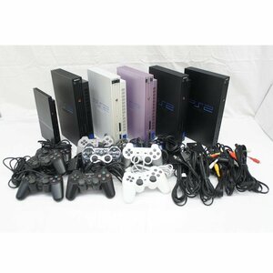 1円【ジャンク】SONY ソニー/PlayStation2本体 6台セット/PS2/05