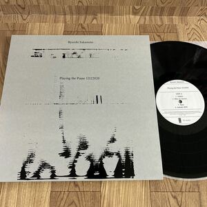 2LP 初回黒盤 「坂本龍一/Playing the Piano 12122020」