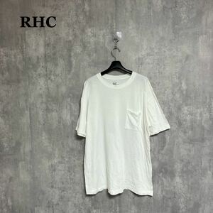 RHC 半袖Tシャツ 白 ポケT ロンハーマン