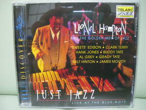 CD]Lionel Hampton & The Golden Men Of Jazz Just ライオネル・ハンプトン/ライヴ Live At The Blue Note/コーナーポケット/TELARC 高音質