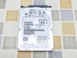 ∠500GB ｜2.5インチ SATA 内臓 ハードディスク ｜HGST Z5K500-500 HDD ｜フォーマット済み PCパーツ ■O0052