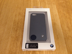 レア品★BMW iPhone5/5S エンブレム付きハードケース★未開封