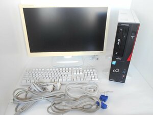 ●FUJITSU FMVD0701J ESPRIMO D583/H Core i5 / ELECOM キーボード / iiyama ProLite X2380HS 23型ワイド液晶モニタ