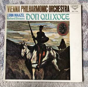 LP-Aug / キング_LONDON / E.Brabec (cello) J.Staar (viola) Maazel・Vienna Philharmonic / R.シュトラウス_交響詩「ドン・キホーテ」