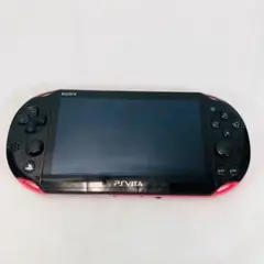 PSVita PCH-2000 動作確認済 ピンク/ブラック 0716_1011