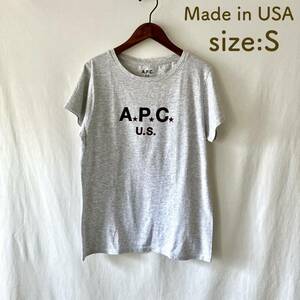 ■ おそらく未使用 ■ 定価11,000 ■ A.P.C US コレクション ■ US STAR Tシャツ S ■ /