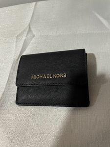 新品未使用Michael KorsMK コインケース/カードケース極美品ブラック