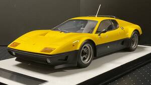 限定70台 テクノモデル Tecnomodel 1/18 フェラーリ Ferrari 512BB Corsa Clienti 1978 Giallo Modena (TM18-248D) Made in Italy