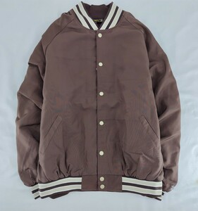 BLUCO WORK GARMENT/ブルコ 1353-3A03 STADIUM JACKET /カラー(BRN)サイズL.新品.税込価格.送料無料