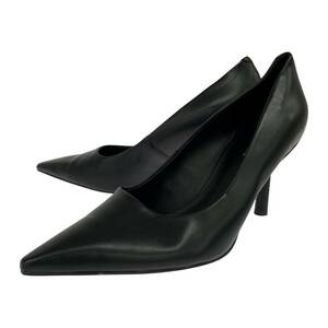 CHARLES＆KEITH チャールズ＆キース ポインテッドトゥ ハイヒール パンプス size40/ブラック