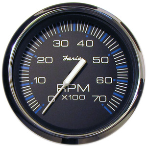 Faria　タコメーター7000rpm（黒）