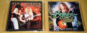 【R.I.P.ジョン・サイクス】BLUE MURDER 1994 & SYKES 1995 (CDR＋DVDR）)