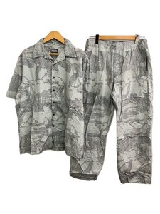 DIESEL◆セットアップ/48/コットン/GRY/総柄