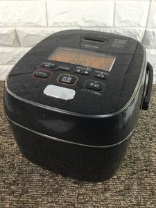 【81】 ZOJIRUSHI 象印 圧力IH炊飯ジャー 極め炊き NW-JW18 ブラック 一升炊き 2022年製 中古品