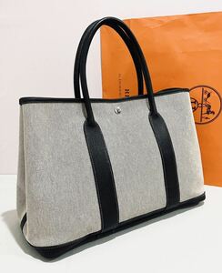 HERMES 超美品 限定！ ポルデュックリボン バッグ ガーデンパーティPM エルメス バック