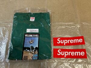 Supreme Toy Machine Welcome To Hell Tee S Green シュプリーム Tシャツ グリーン スウェット パーカー Box Logo ボックスロゴ TNF