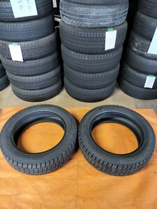 【G0302】DUNLOP WINTERMAXX WM02 195/60R17 スタッドレスタイヤ2本のみ