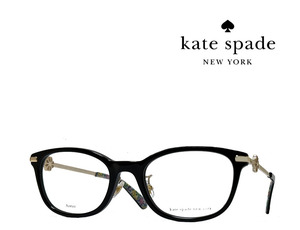 【Kate spade】 ケイトスペード　 メガネフレーム　LUANA/F　807　ブラック/ゴールド　国内正規品