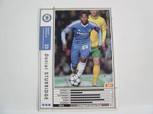 WCCF 2010-2011 EXTRA 白 ダニエル・スターリッジ　Daniel Sturridge 1989 England　Chelsea FC 10-11 Extra Card