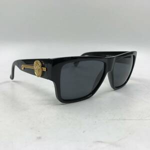 GIANNI VERSACE ジャンニ・ヴェルサーチ サングラス 黒 イタリア製★K1617E