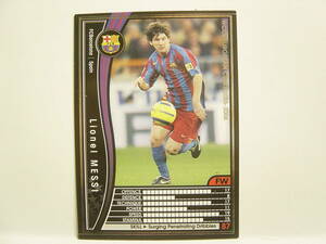 WCCF 2005-2006 黒 リオネル・メッシ　Lionel Messi Number30 FC Barcelona Spain 05-06 panini