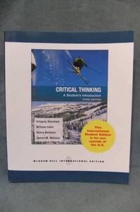 洋書★CRITICAL THINKING　A Student