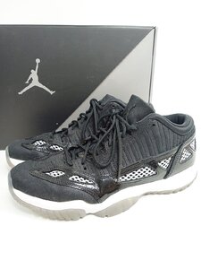 [16A-611-108-1] NIKE ナイキ AIR JORDAN 11 RETRO LOW IE エアジョーダン 11 レトロ ロー Black/White 919712-001 サイズ27.5cm 中古