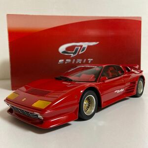 ★GTスピリット／GT_SPIRIT：1/18 ★フェラーリ 512 BBi ターボ／FERRARI 512 BBi Turbo KOENIG SPECIALS (Red) ★2,000台限定／未展示品♪