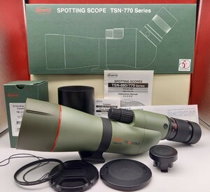 ■ KOWA 興和 TSN-774 PROMINAR 直視型 TE-11WZ 25-60× アイピース フィールドスコープ 箱付 単眼鏡 コーワ