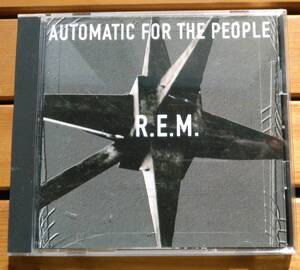 CD/アール.イー.エム./R.E.M. /オートマチック・フォー・ザ・ピープル/AUTOMATIC FOR THE PEOPLE 