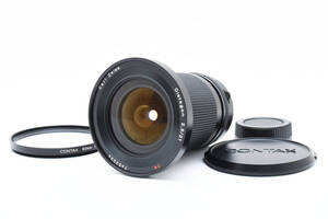 【実用品】 CONTAX コンタックス Carl Zeiss Distagon T* ディスタゴン 21mm F2.8 MMJ CYマウント 広角レンズ 【動作確認済み】 #6959