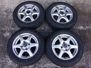 155/65R13DUNLOP2020年日本製★ホイールバランス調整済★ライフ ラパン ワゴンR ザッツなど