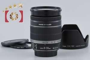 【中古】Canon キヤノン EF-S 18-200mm f/3.5-5.6 IS