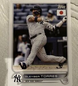 ★topps★カード★GLEYBER TORRES★ニューヨークヤンキース★グレイバー・トーレス